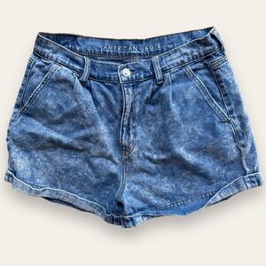 American Eagle Mom Shorts Acid Wash sz 8